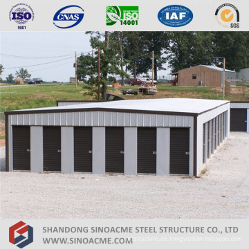 Edificio de almacenamiento de estructura de acero de bajo costo